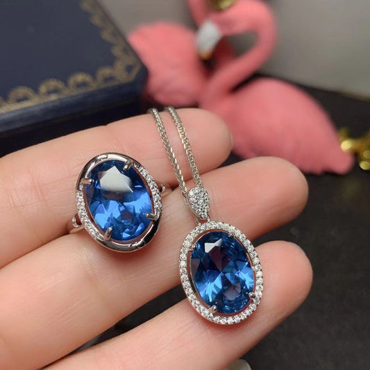 London Blue Topaz Set