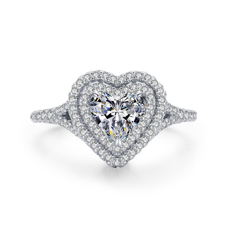 Heart Diamond Ring