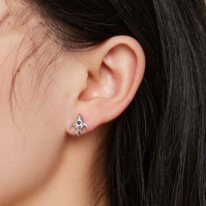 Spacecraft Earrings