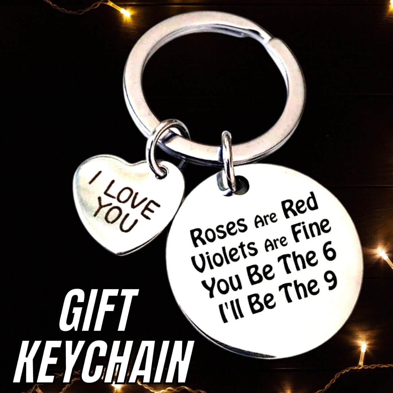 Funny Sexy Dirty Couples Keychain Gift For Her Girlfriend Wife Love Key Ring Tag