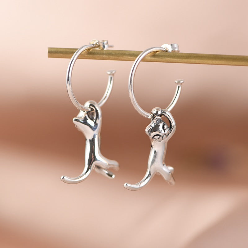 Kitten Earrings