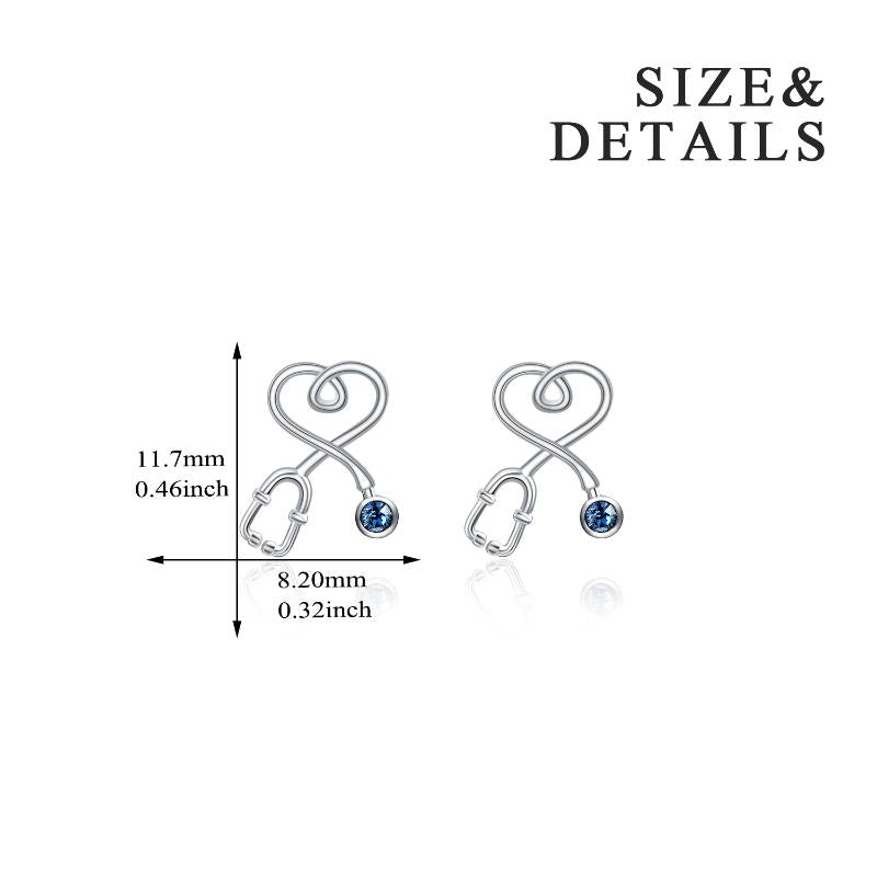 Stethoscope Earrings