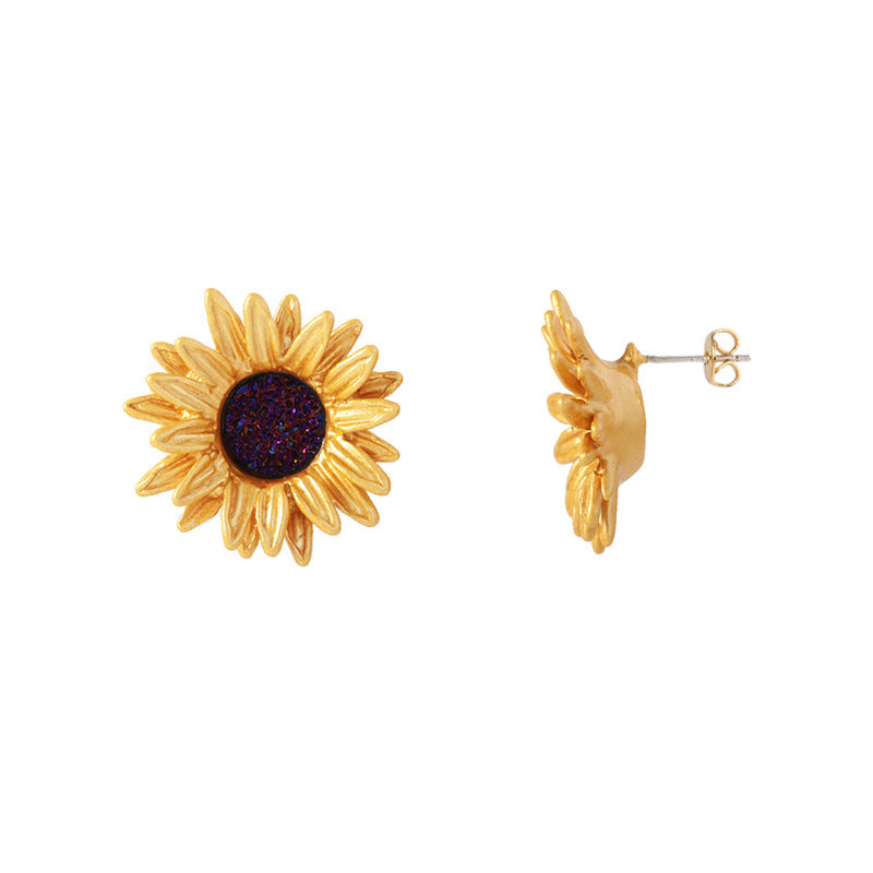 Sunflower Ear Hook