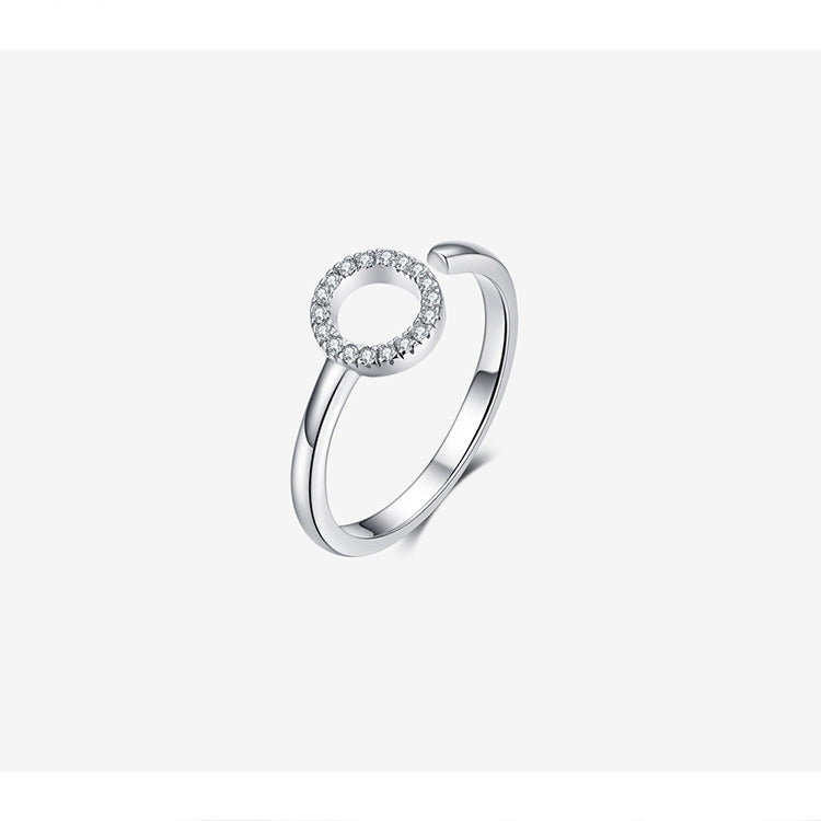 Sterling Silver Women's Adjustable Ring