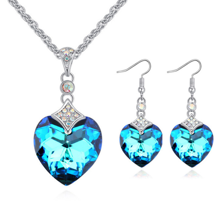 Heart Jewelry Set