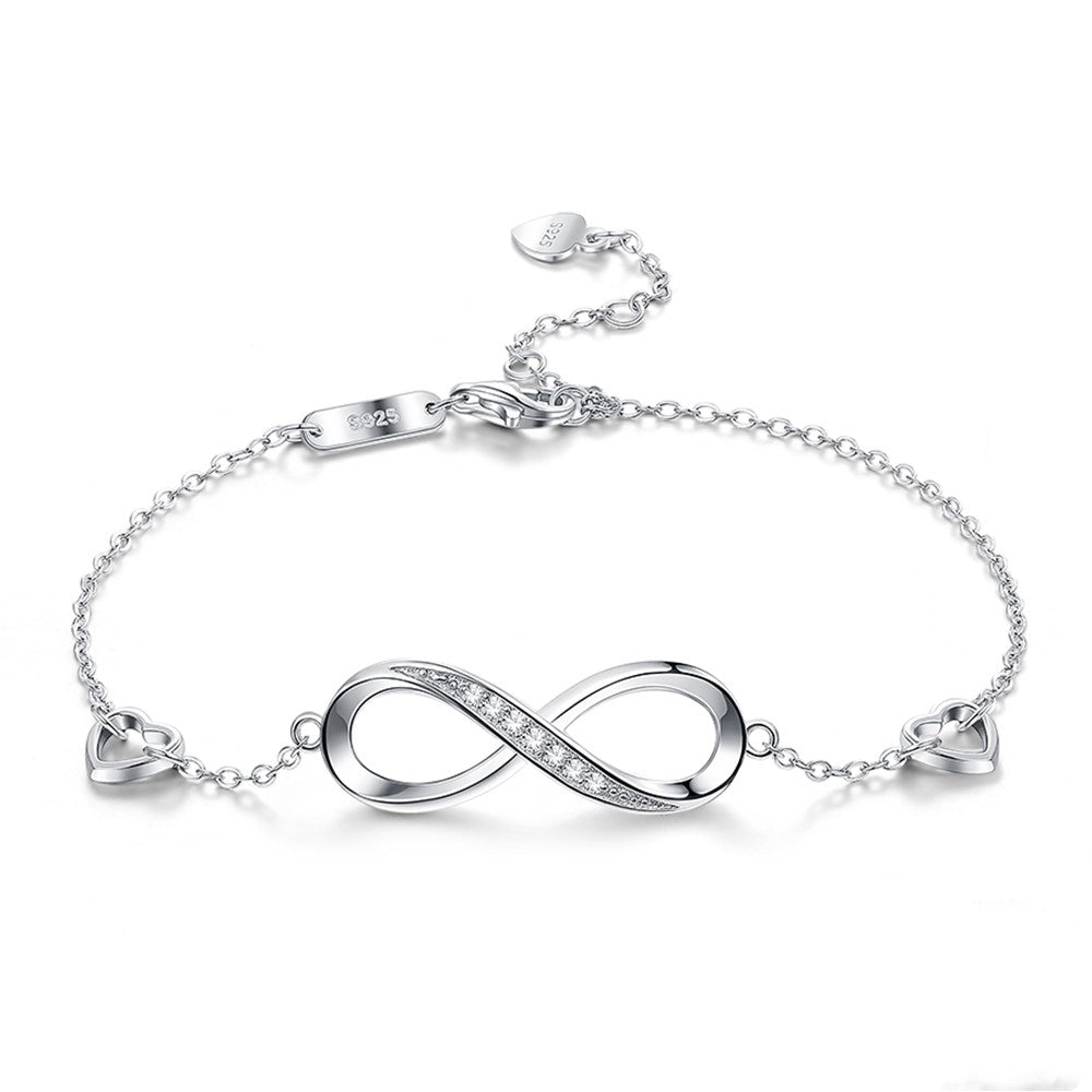 Infinity with hearts Bracelet