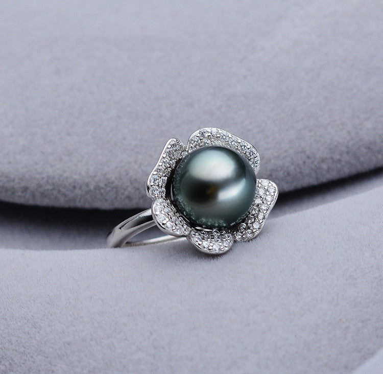 Tahiti Black Pearl Ring