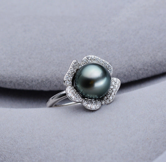 Tahiti Black Pearl Ring