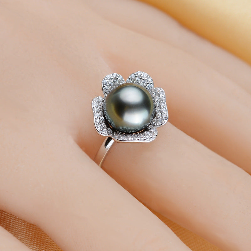 Tahiti Black Pearl Ring