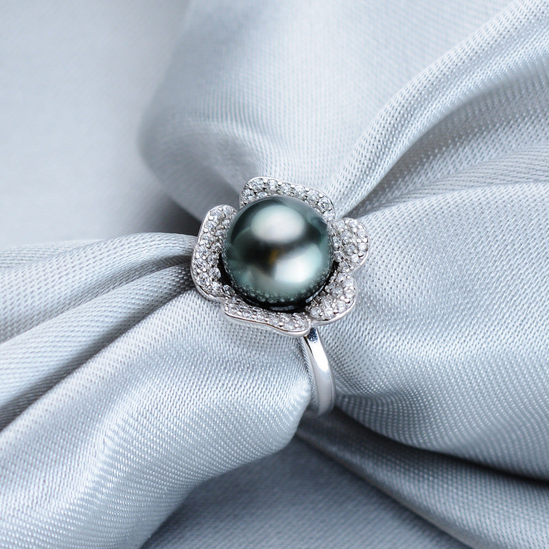 Tahiti Black Pearl Ring