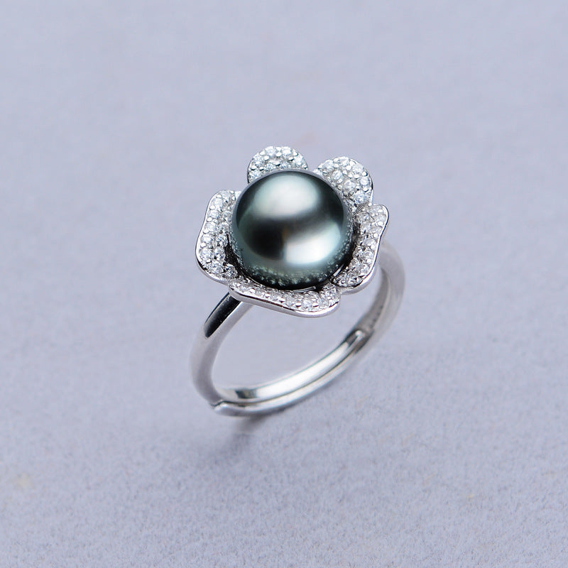 Tahiti Black Pearl Ring