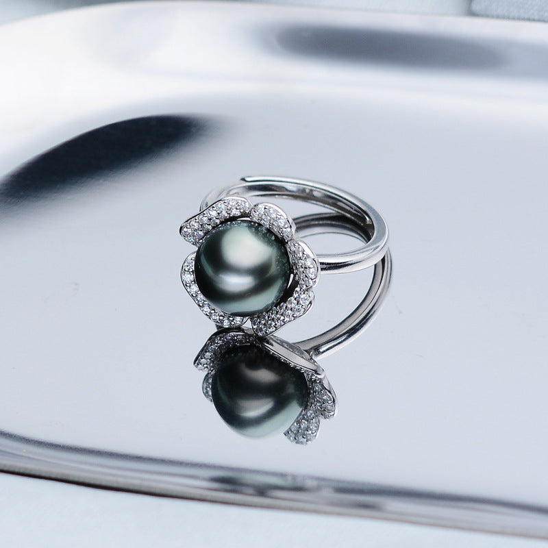 Tahiti Black Pearl Ring