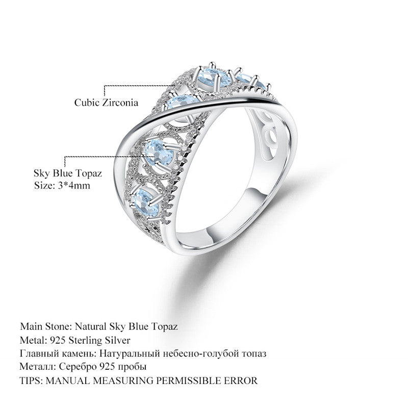 Sky Blue  Ring