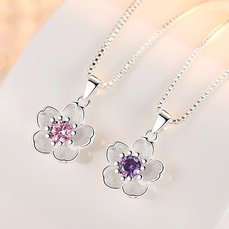 Peach Blossom Necklace