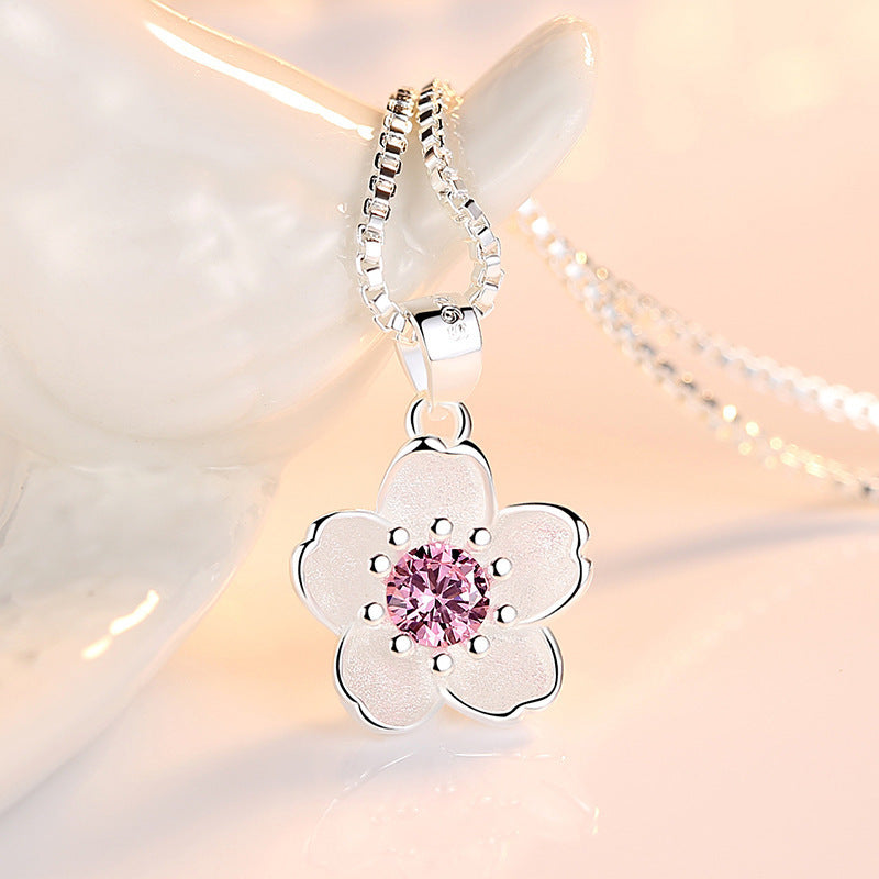 Peach Blossom Necklace