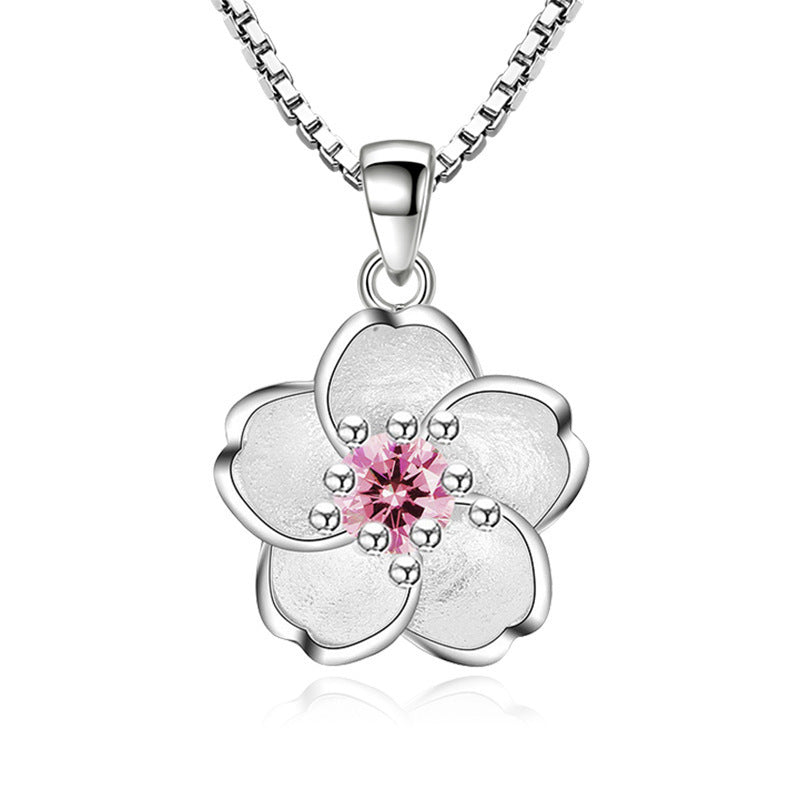 Peach Blossom Necklace