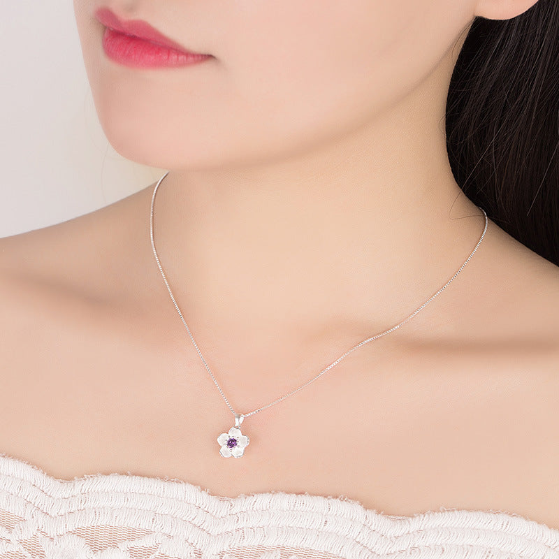 Peach Blossom Necklace