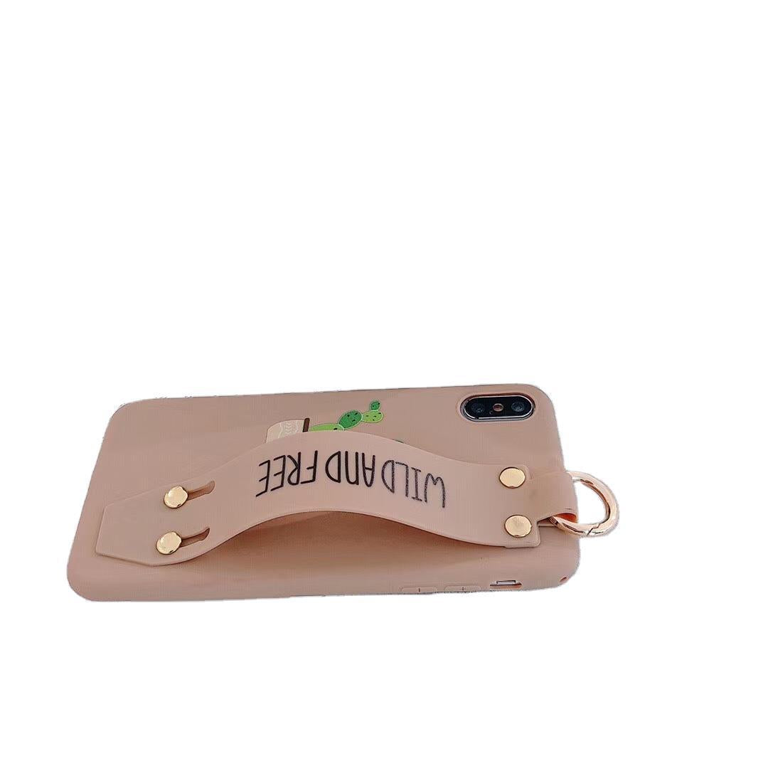 phone back cover with Wristband holder