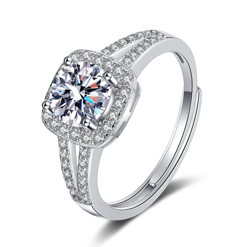 Moissanite Ring