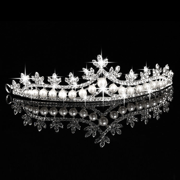 Bridal Pearl Crown