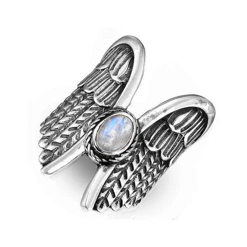 Alloy Angel Wing Ring