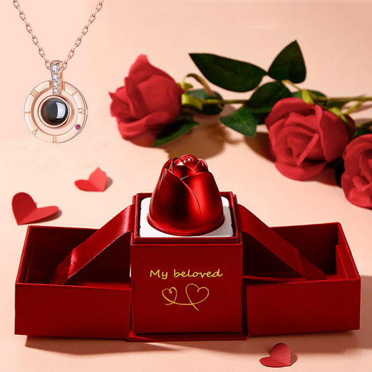 Rose Jewelry Gift Box