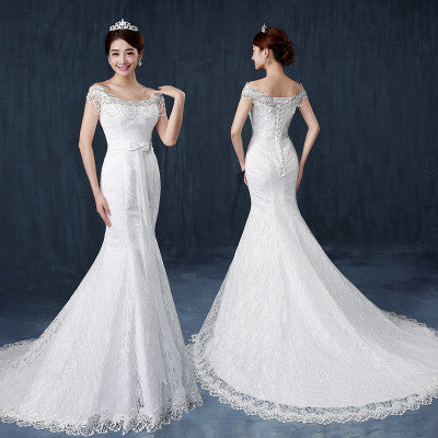 Fishtail  wedding dress