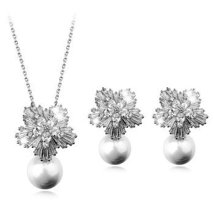 Cristal perlé jewelry Set