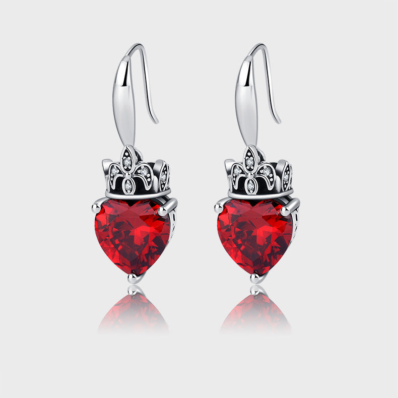 Red Vintage Earrings