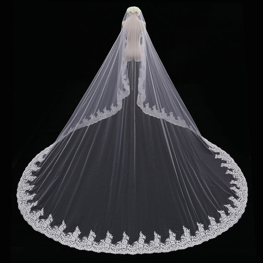 Master Wedding Veil Long Long Tail