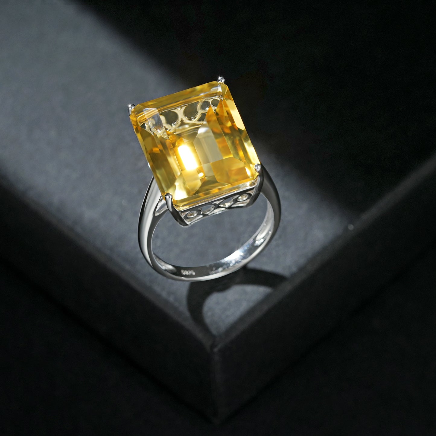 Natural Topaz Ring