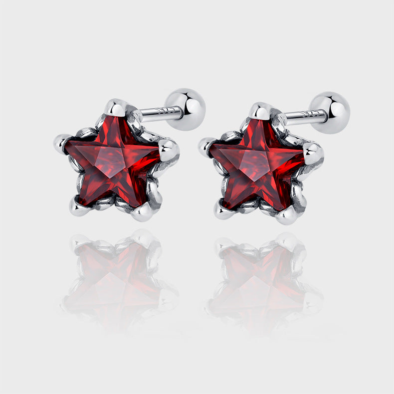 Red Vintage Earrings