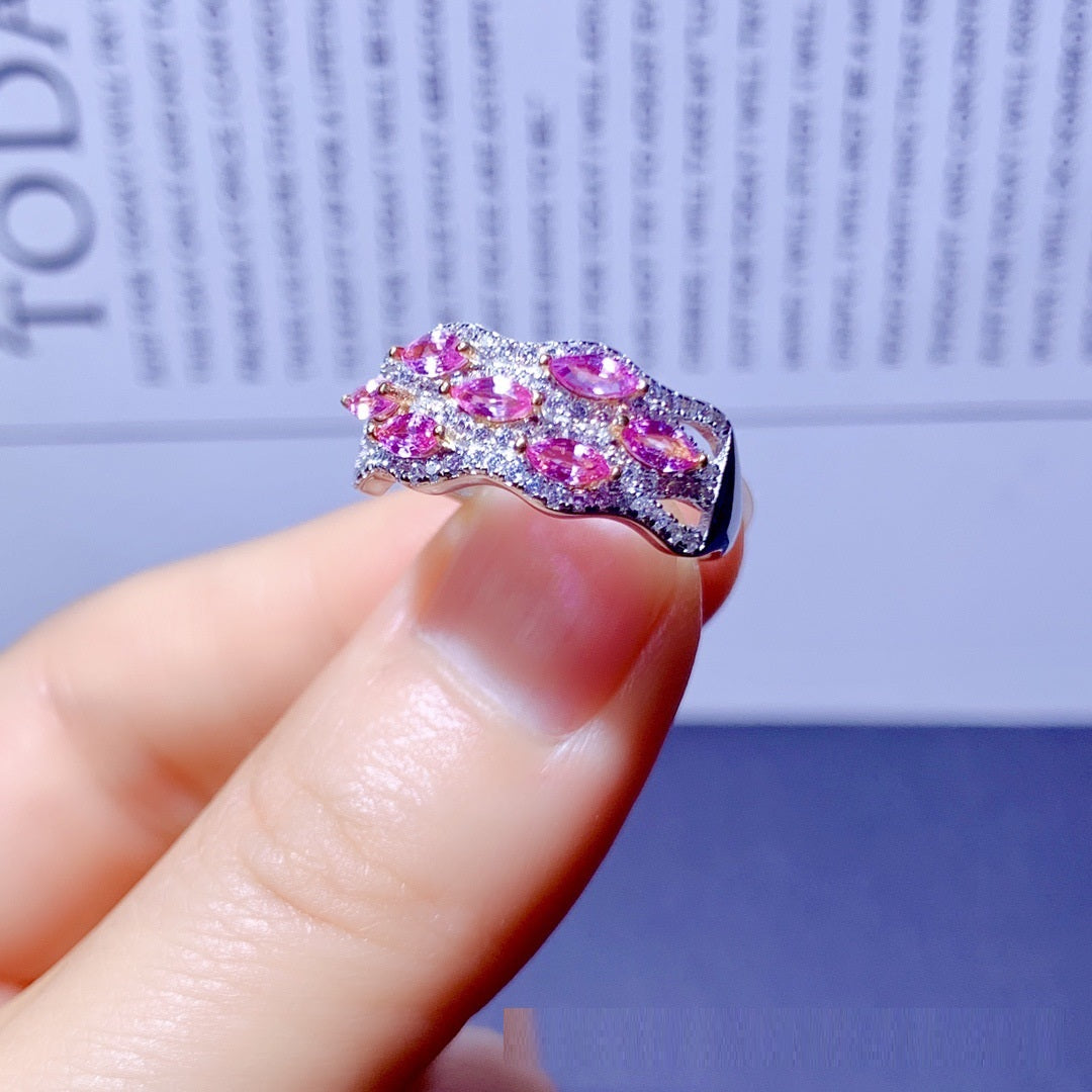 pink stone Ring