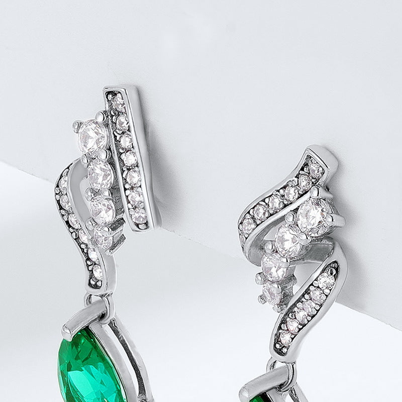 Emerald Earring