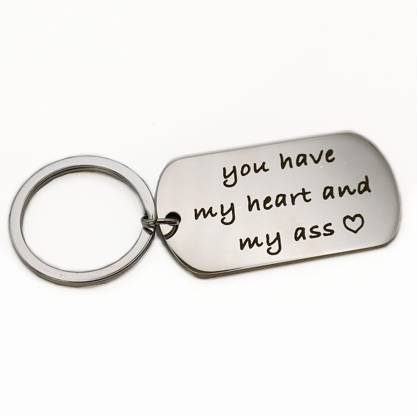 Funny Sexy Romantic Couples Keychain Gift For Her Him Boyfriend Love Keyring Tag