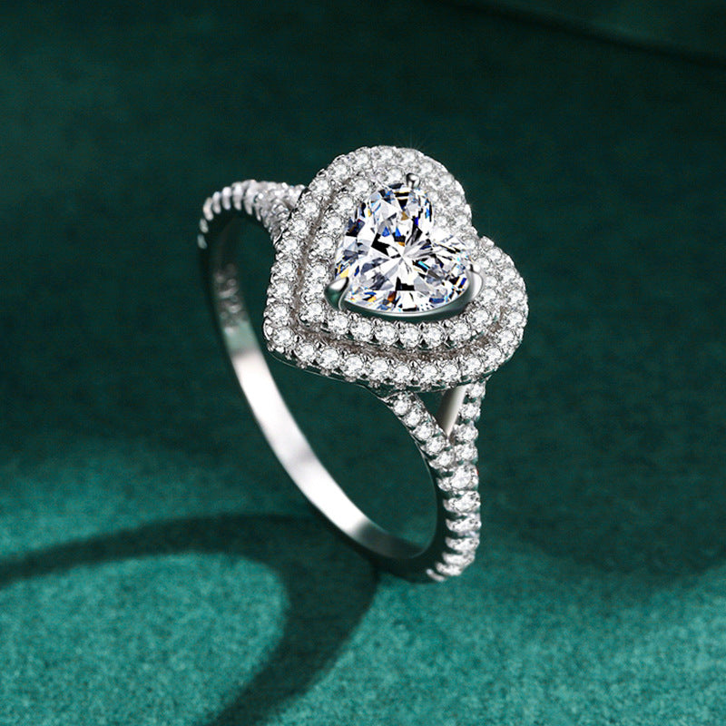 Heart Diamond Ring