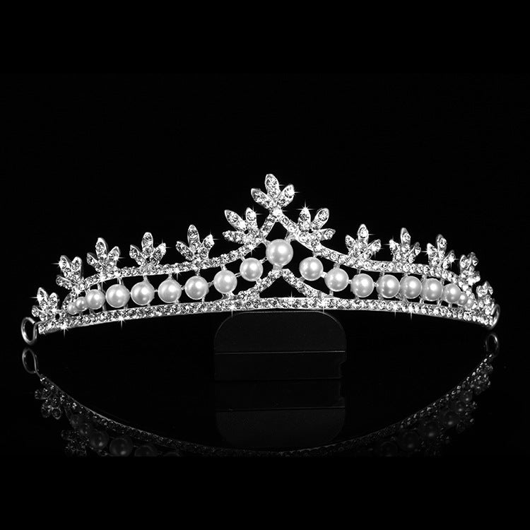 Bridal Pearl Crown