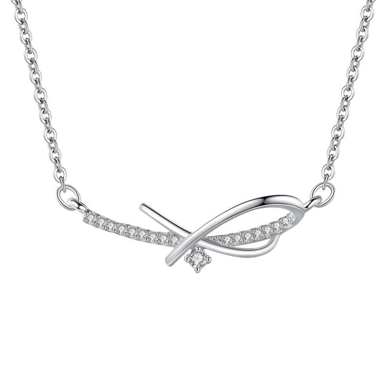 Bow Micro Necklace