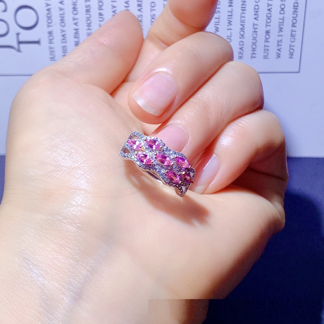 pink stone Ring