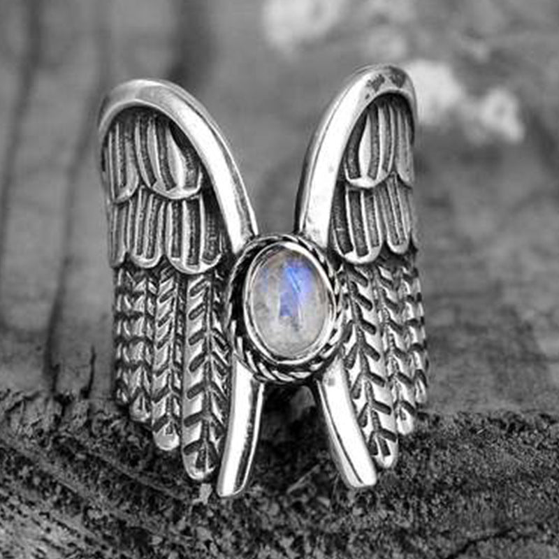 Alloy Angel Wing Ring