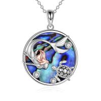 Mermaid Sea Turtle Necklace