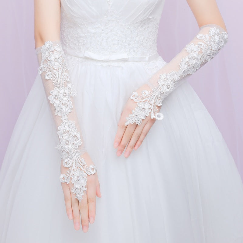 Isla Gloves Wedding Dress