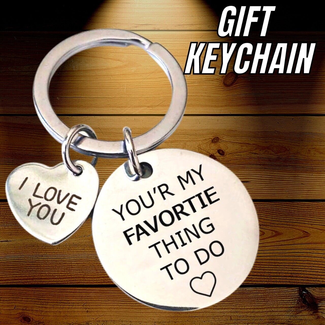 Sexy Romantic Couples Keychain Gift For Her Him Boyfriend Love Keyring Tag