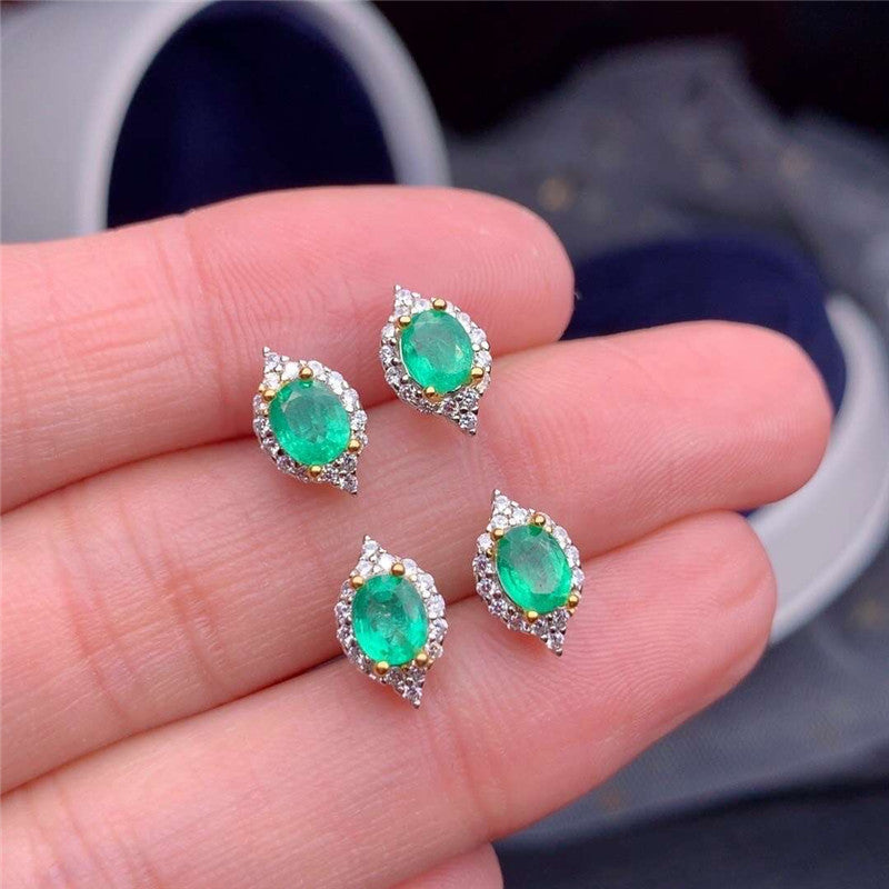 Emerald  Earrings