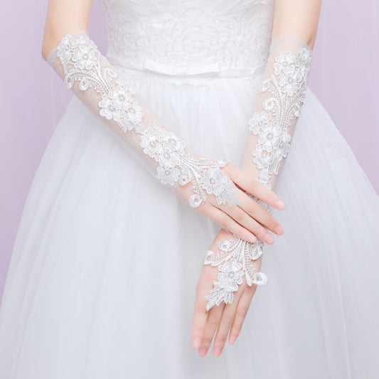 Isla Gloves Wedding Dress