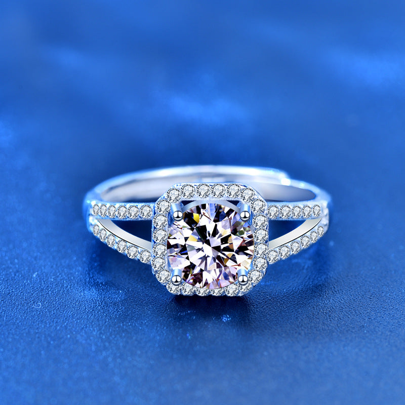 Moissanite Ring