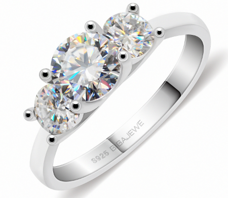 Moissanite Ring