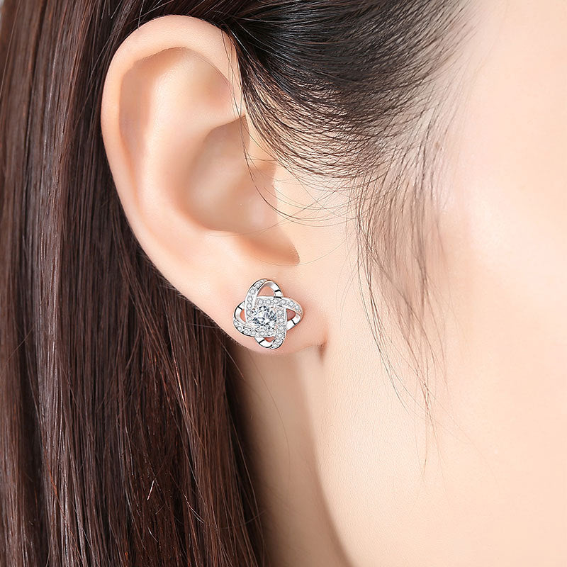 Four-leaf Clover Earring