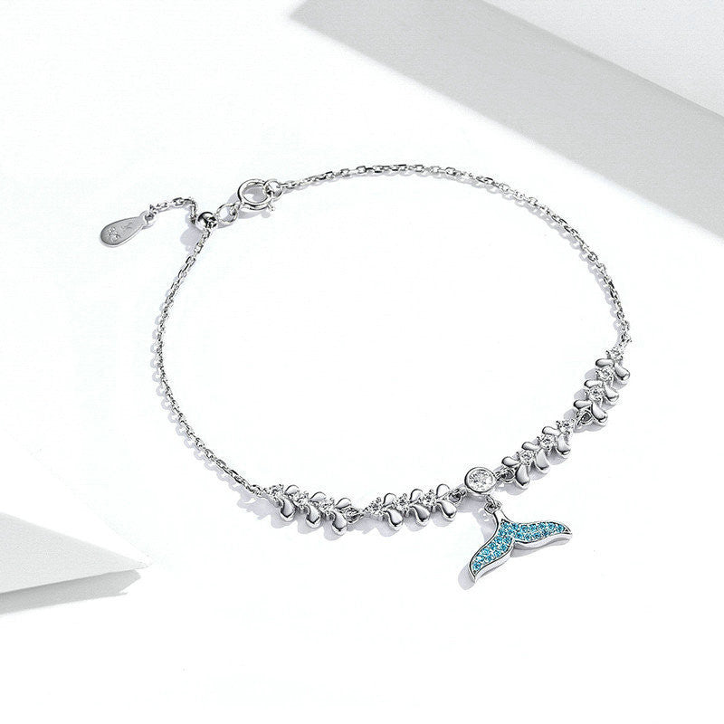 Blue Mermaid Fish Tail Bracelet