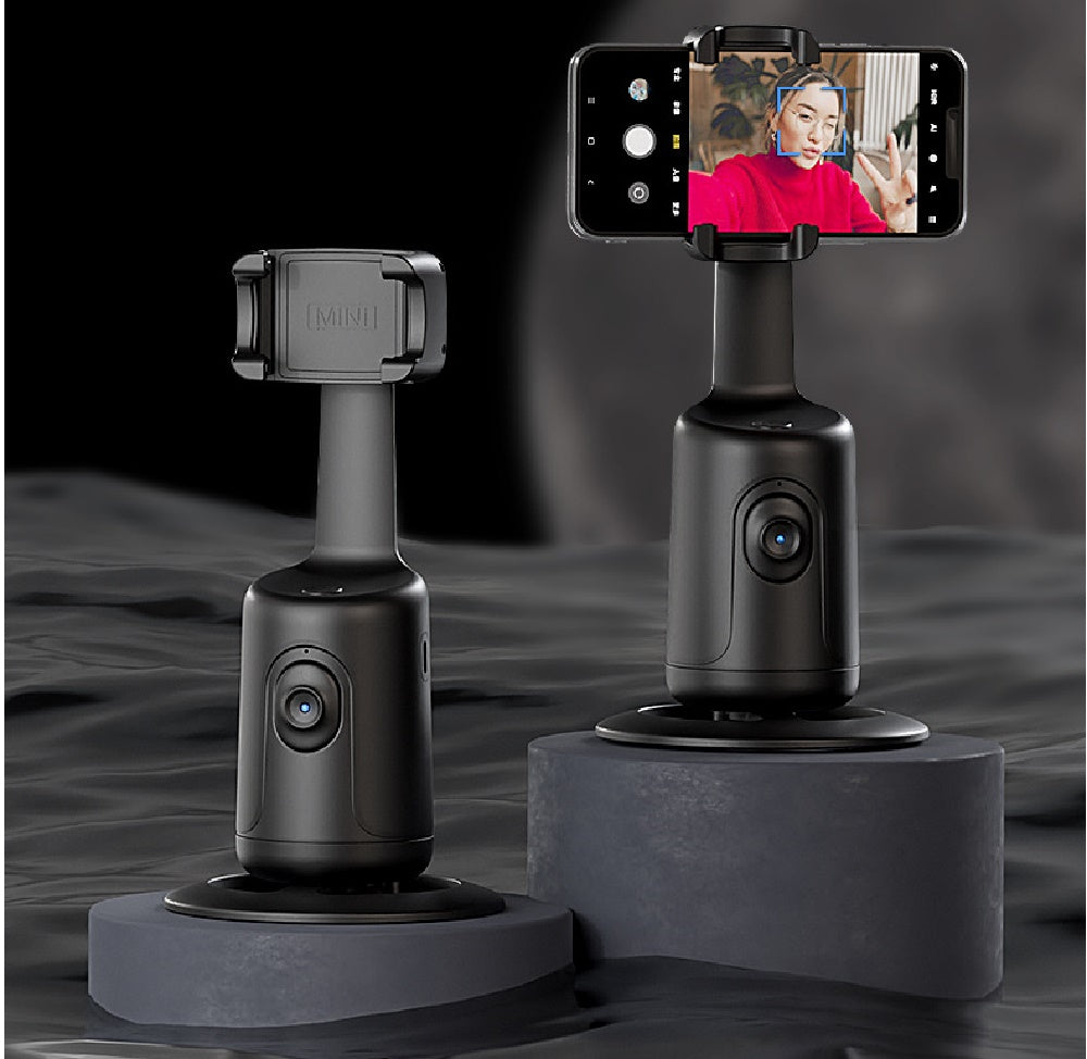 Hand Gesture Recognition & face tracking 360 Degree Phone Holder Intelligent